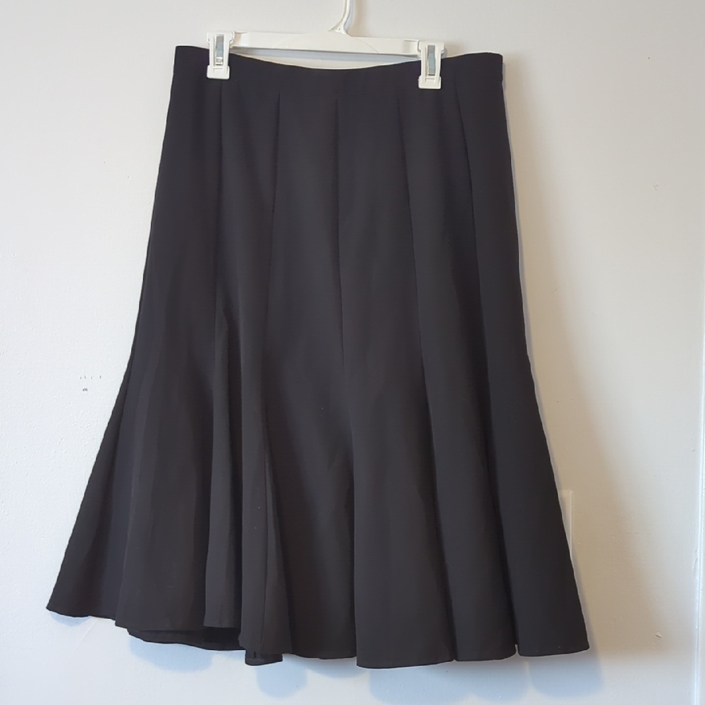 Chic Black A-Line Women's Skirt